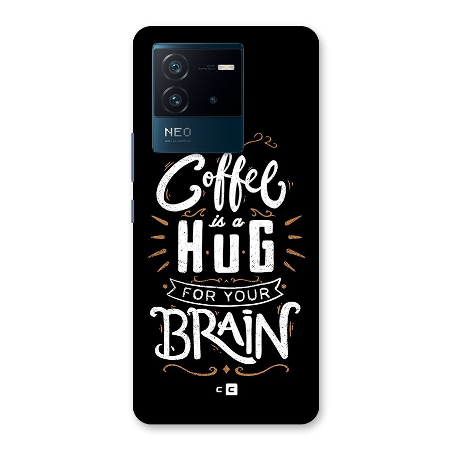 Coffee Brain Back Case for Vivo iQOO Neo 6 5G