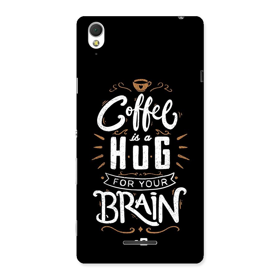 Coffee Brain Back Case for Xperia T3