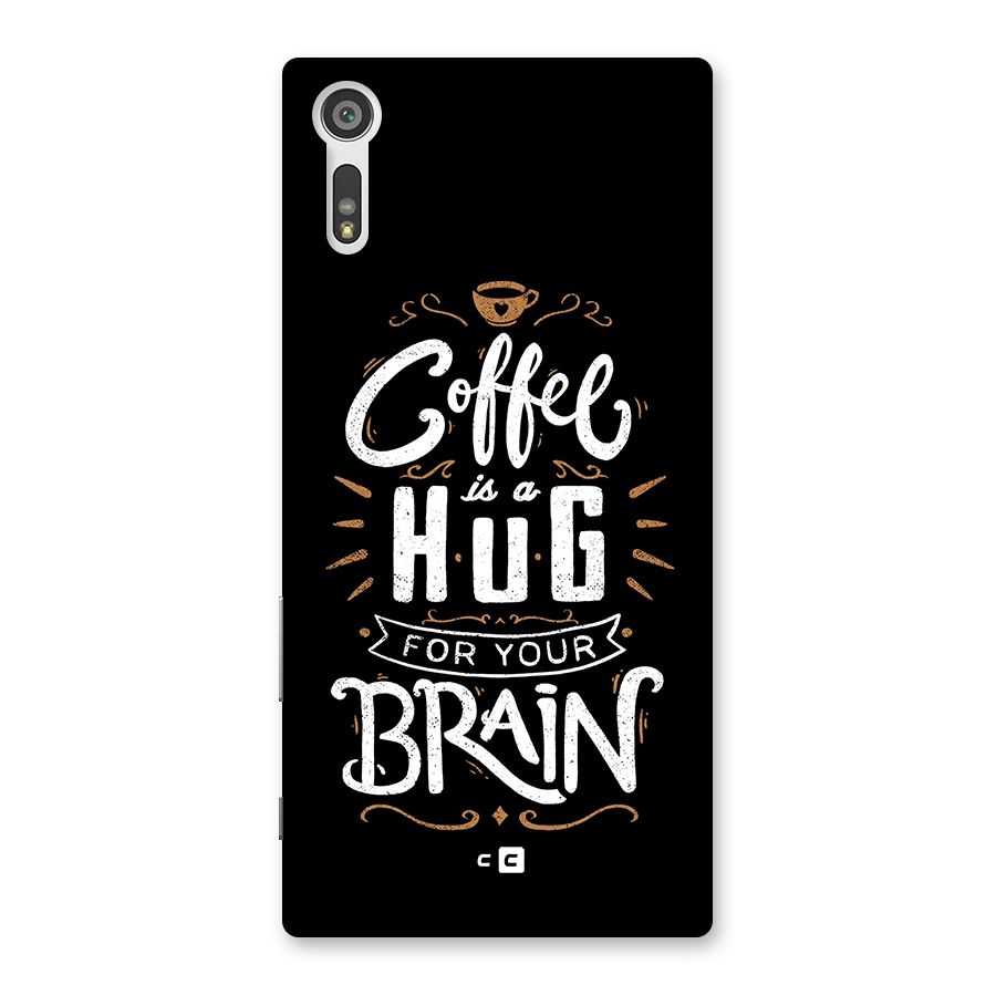Coffee Brain Back Case for Xperia XZ