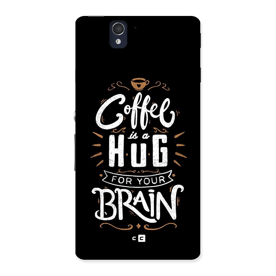 Coffee Brain Back Case for Xperia Z