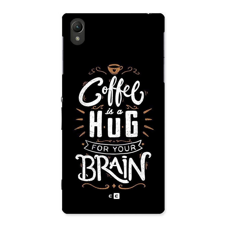 Coffee Brain Back Case for Xperia Z1