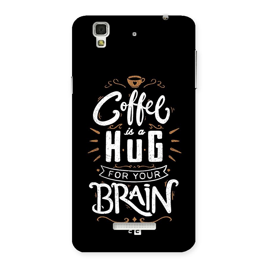 Coffee Brain Back Case for YU Yureka Plus