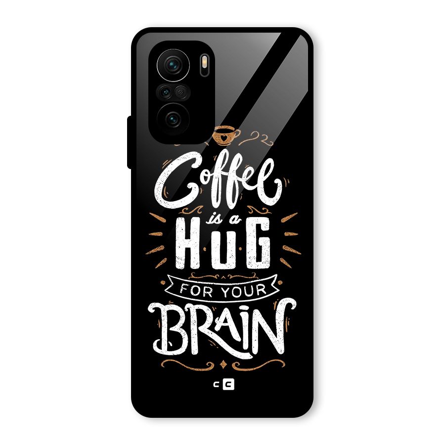 Coffee Brain Glass Back Case for Mi 11X Pro