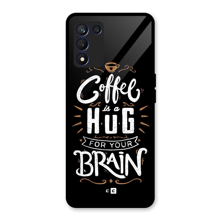 Coffee Brain Glass Back Case for Realme 9 5G Speed