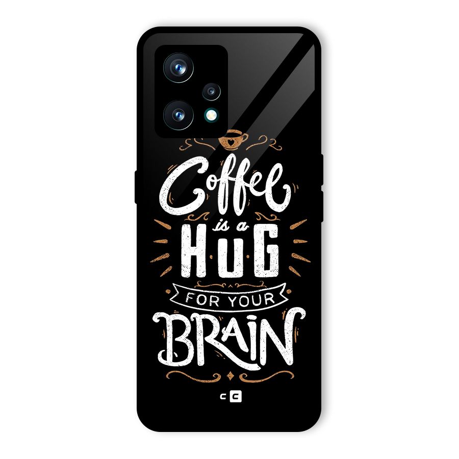 Coffee Brain Glass Back Case for Realme 9 Pro Plus 5G