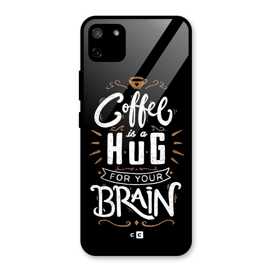 Coffee Brain Glass Back Case for Realme C11