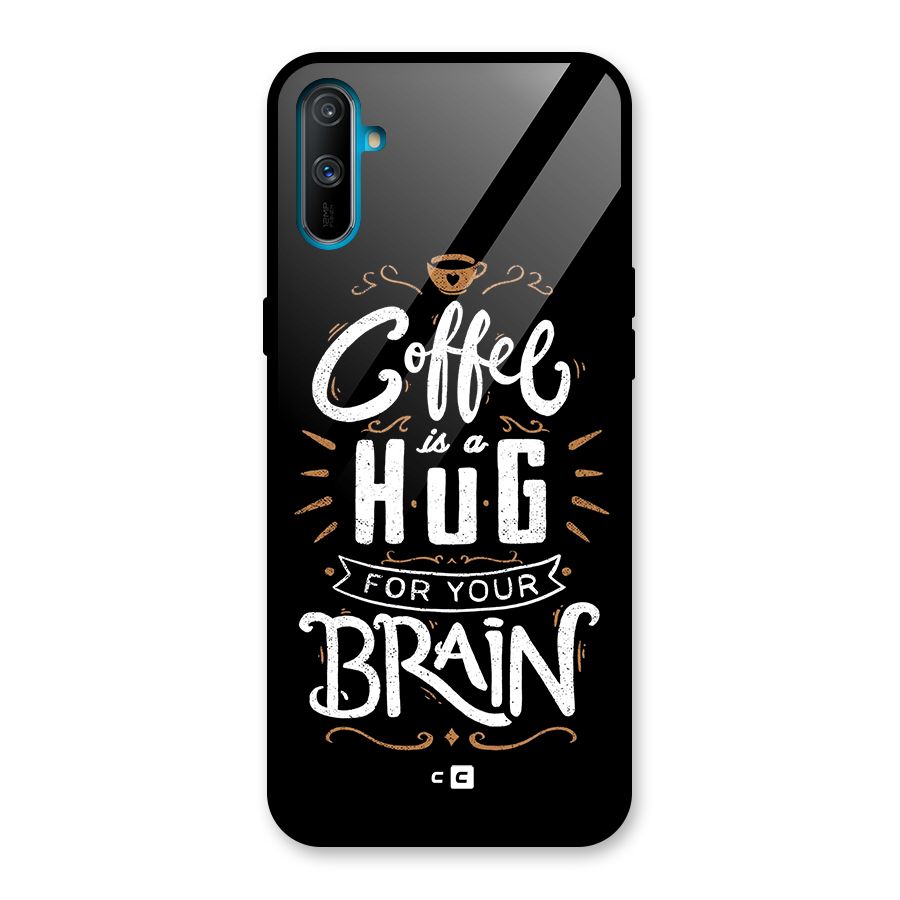 Coffee Brain Glass Back Case for Realme C3