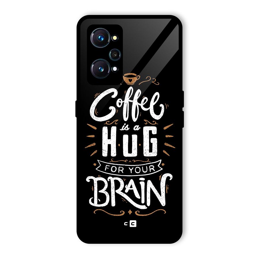 Coffee Brain Glass Back Case for Realme GT Neo2