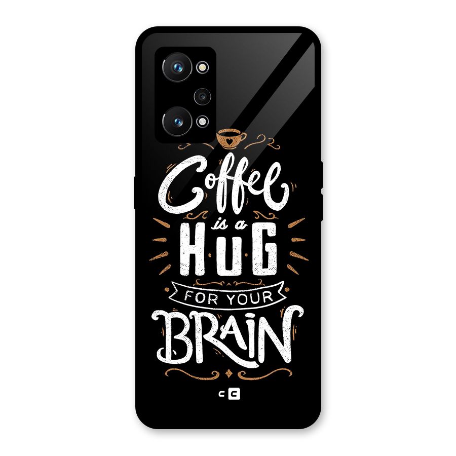 Coffee Brain Glass Back Case for Realme GT Neo 3T