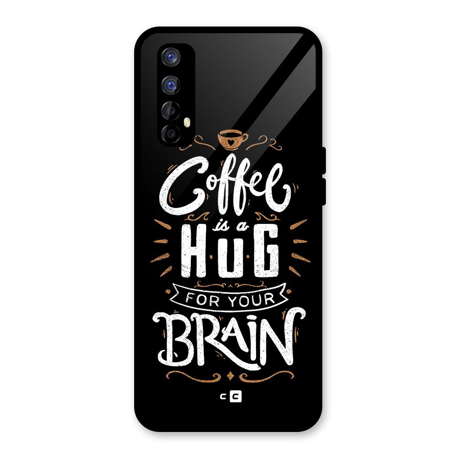 Coffee Brain Glass Back Case for Realme Narzo 20 Pro