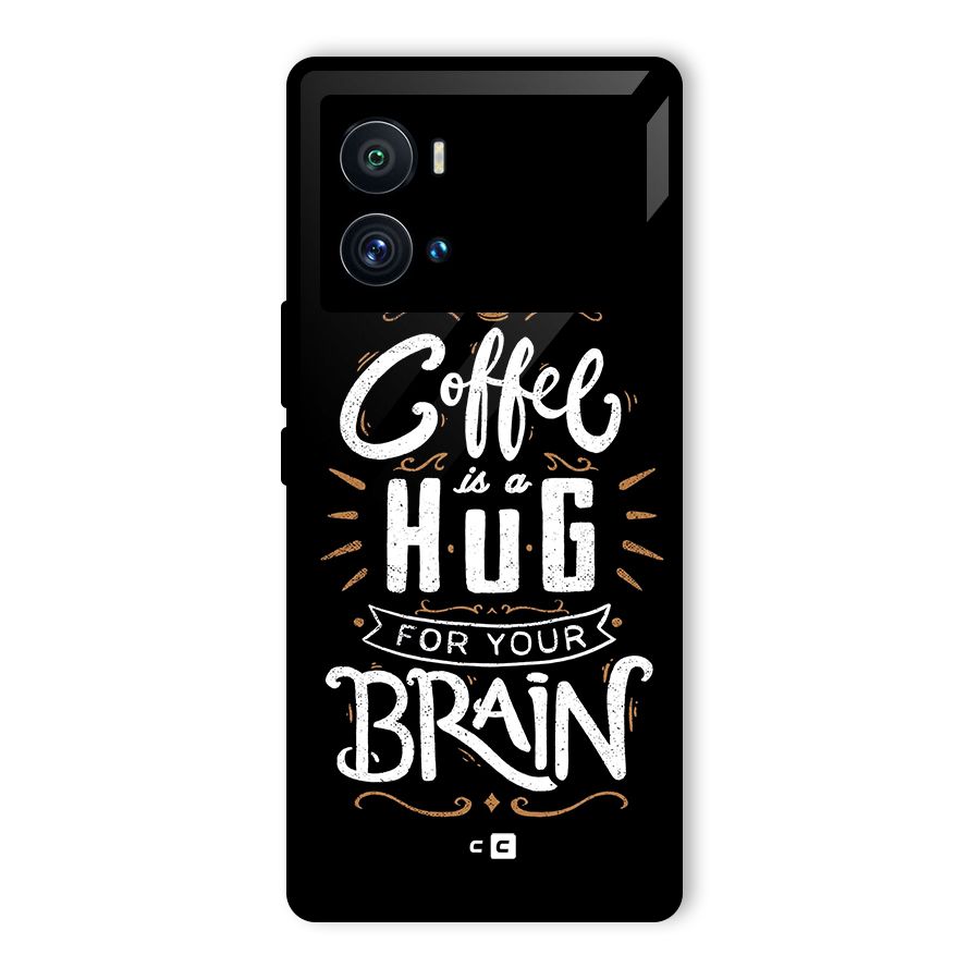 Coffee Brain Glass Back Case for Vivo iQOO 9 Pro