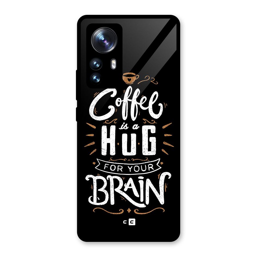 Coffee Brain Glass Back Case for Xiaomi 12 Pro