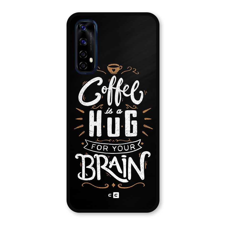 Coffee Brain Metal Back Case for Realme 7