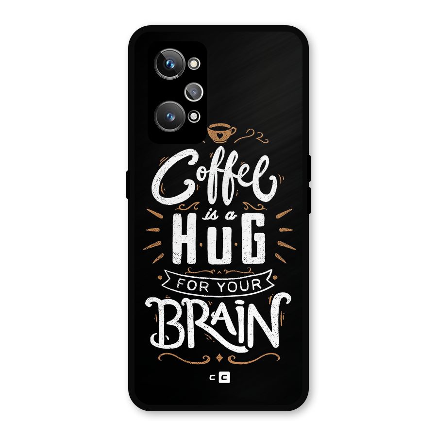 Coffee Brain Metal Back Case for Realme GT Neo2