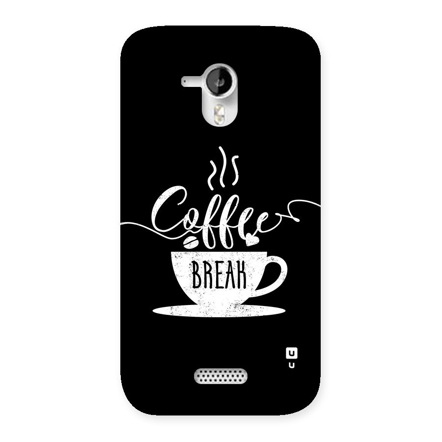 Coffee Break Back Case for Canvas HD A116