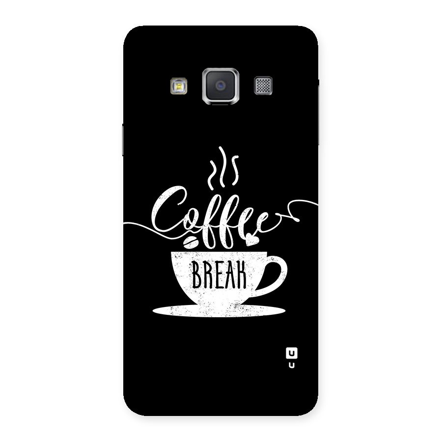 Coffee Break Back Case for Galaxy A3