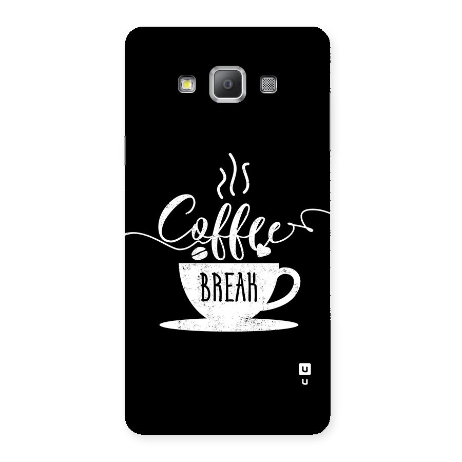 Coffee Break Back Case for Galaxy A7