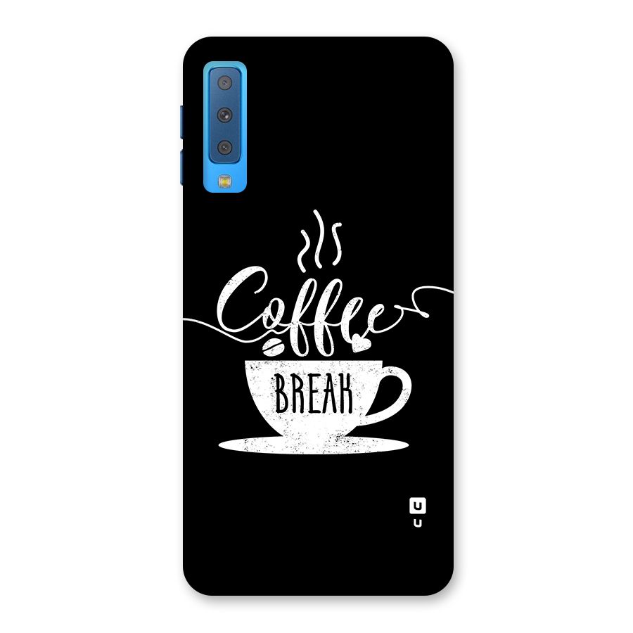 Coffee Break Back Case for Galaxy A7 (2018)