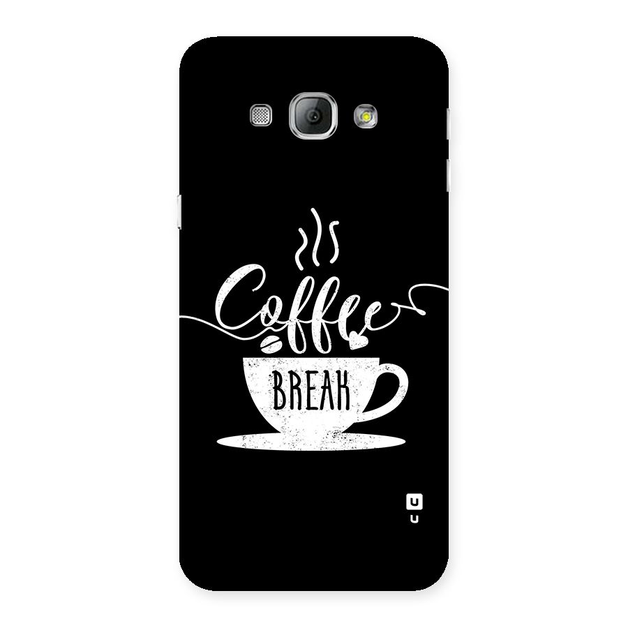 Coffee Break Back Case for Galaxy A8