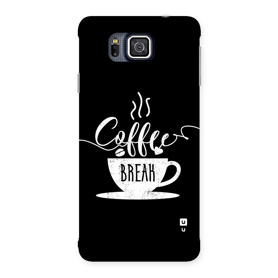 Coffee Break Back Case for Galaxy Alpha