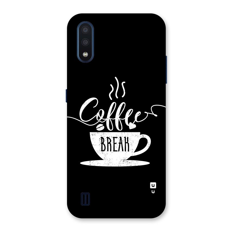Coffee Break Back Case for Galaxy M01