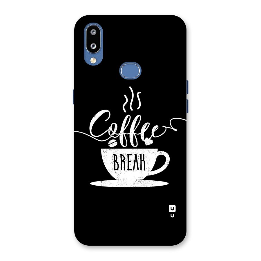 Coffee Break Back Case for Galaxy M01s