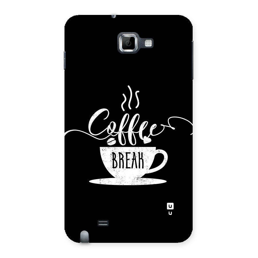 Coffee Break Back Case for Galaxy Note