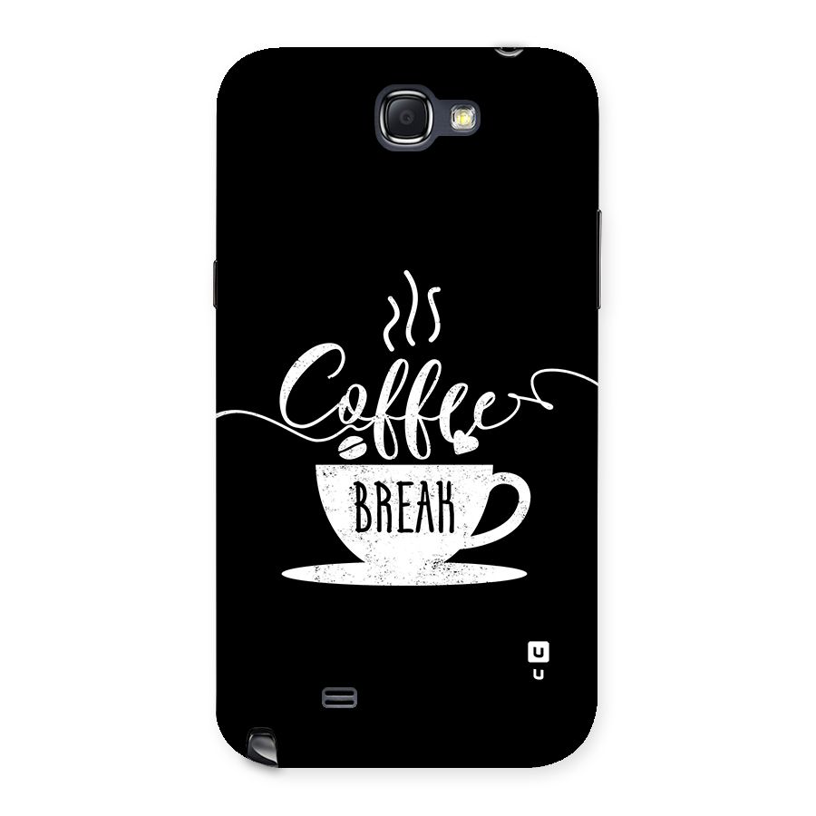 Coffee Break Back Case for Galaxy Note 2