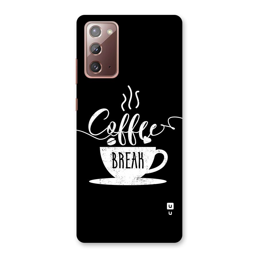 Coffee Break Back Case for Galaxy Note 20