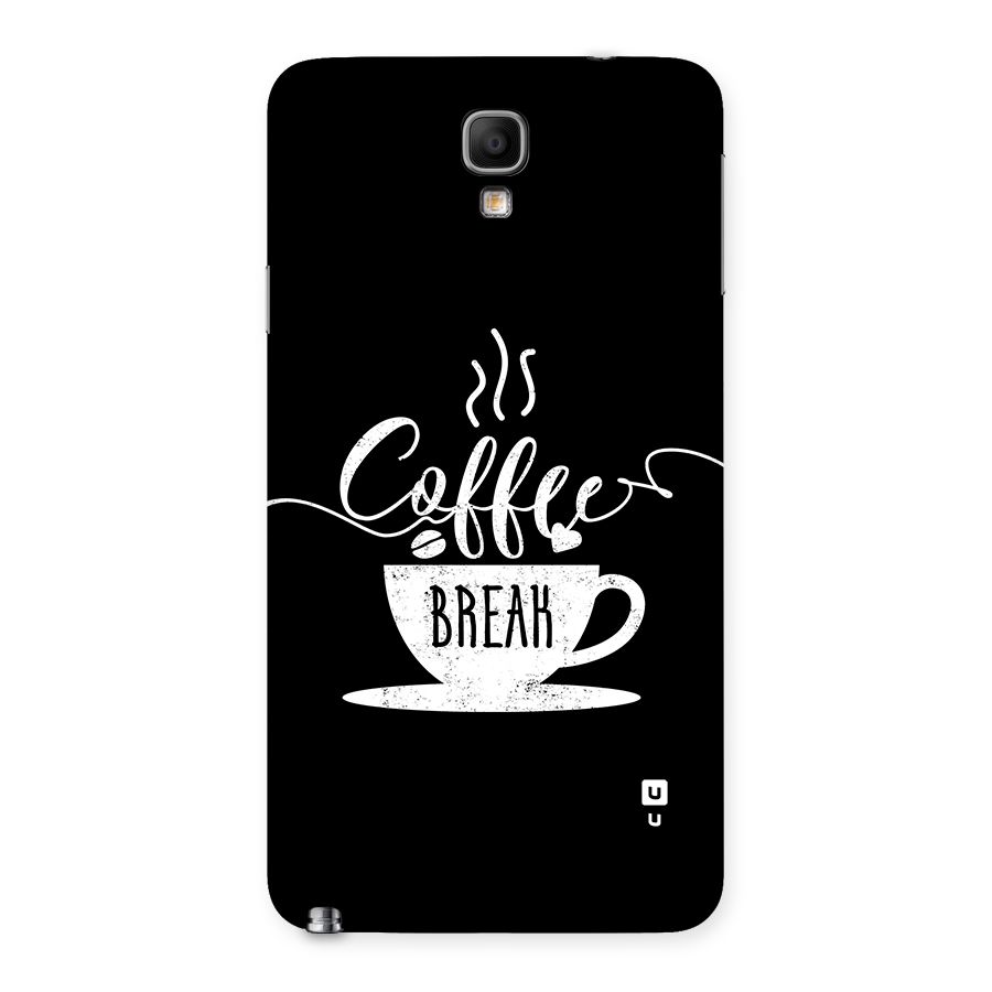 Coffee Break Back Case for Galaxy Note 3 Neo