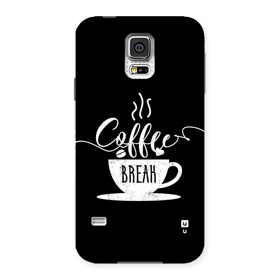 Coffee Break Back Case for Galaxy S5