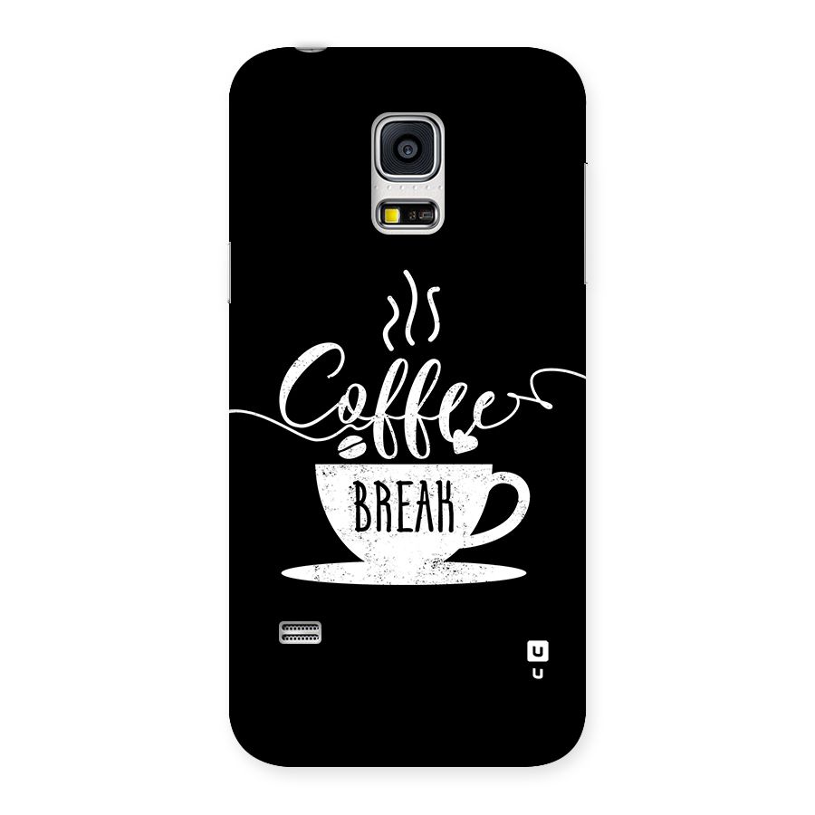 Coffee Break Back Case for Galaxy S5 Mini