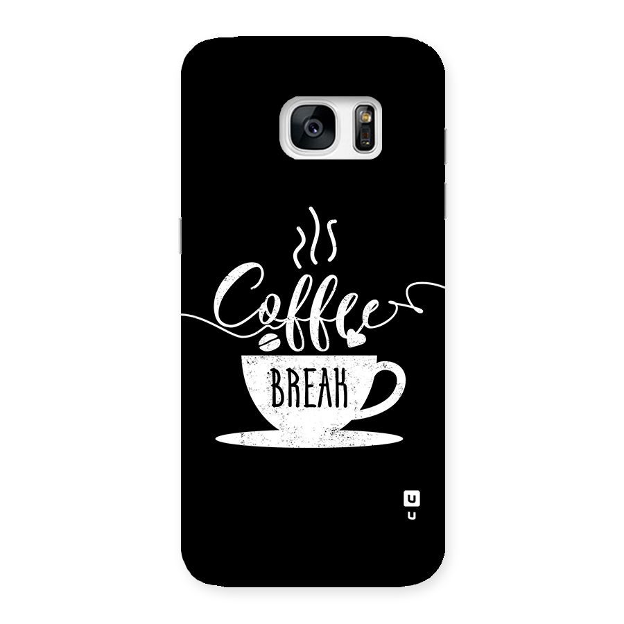 Coffee Break Back Case for Galaxy S7 Edge
