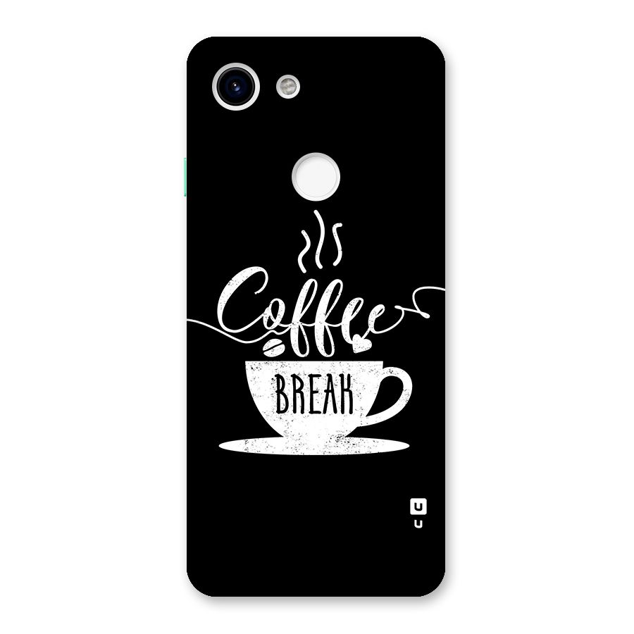 Coffee Break Back Case for Google Pixel 3