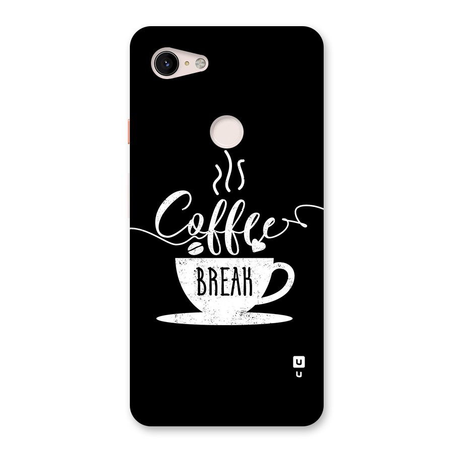 Coffee Break Back Case for Google Pixel 3 XL