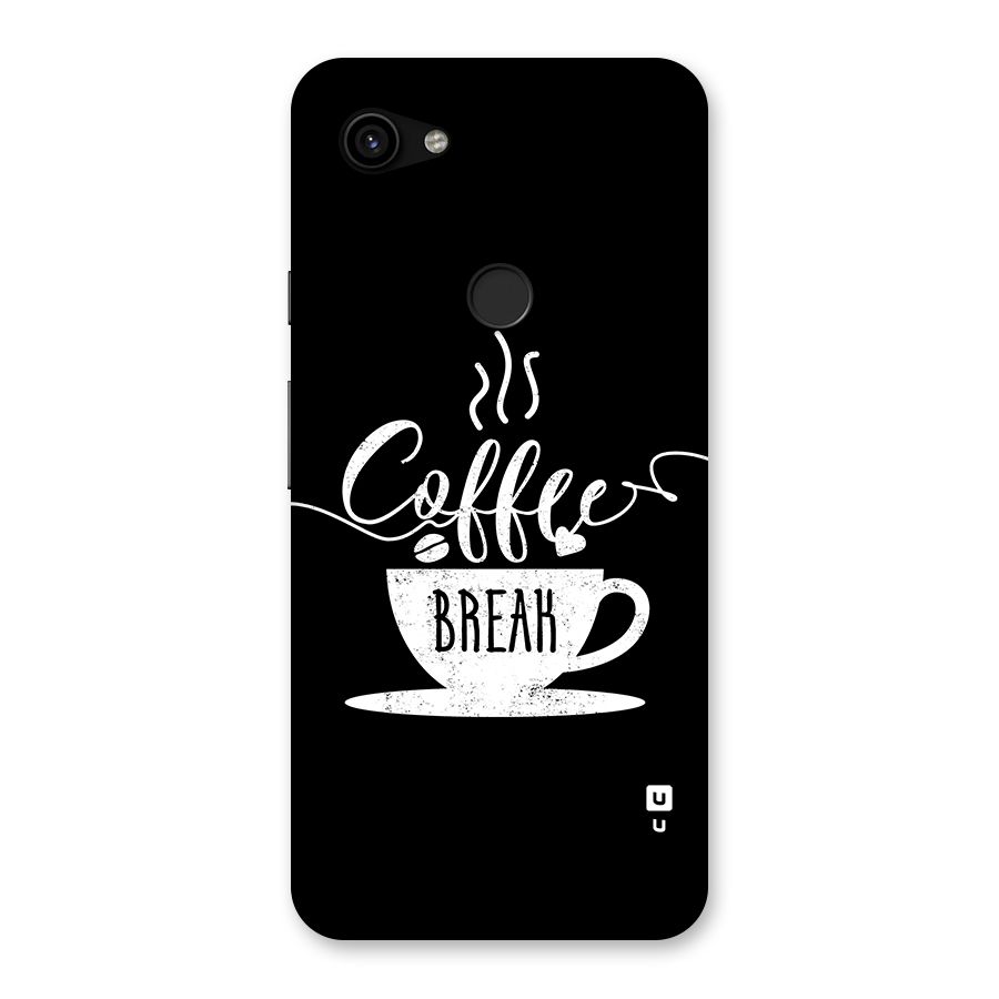 Coffee Break Back Case for Google Pixel 3a XL
