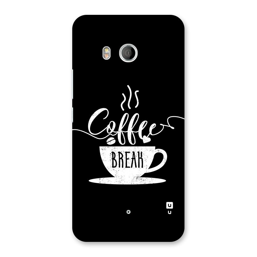 Coffee Break Back Case for HTC U11