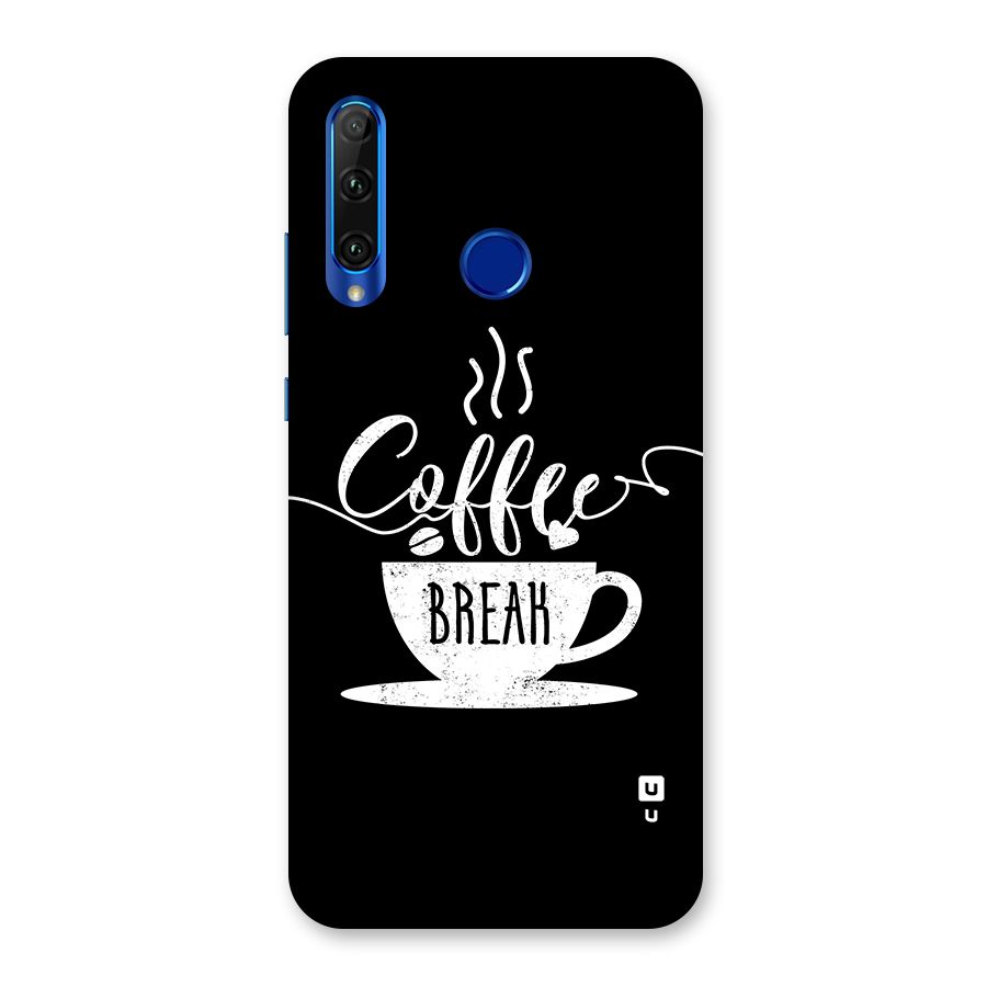 Coffee Break Back Case for Honor 20i