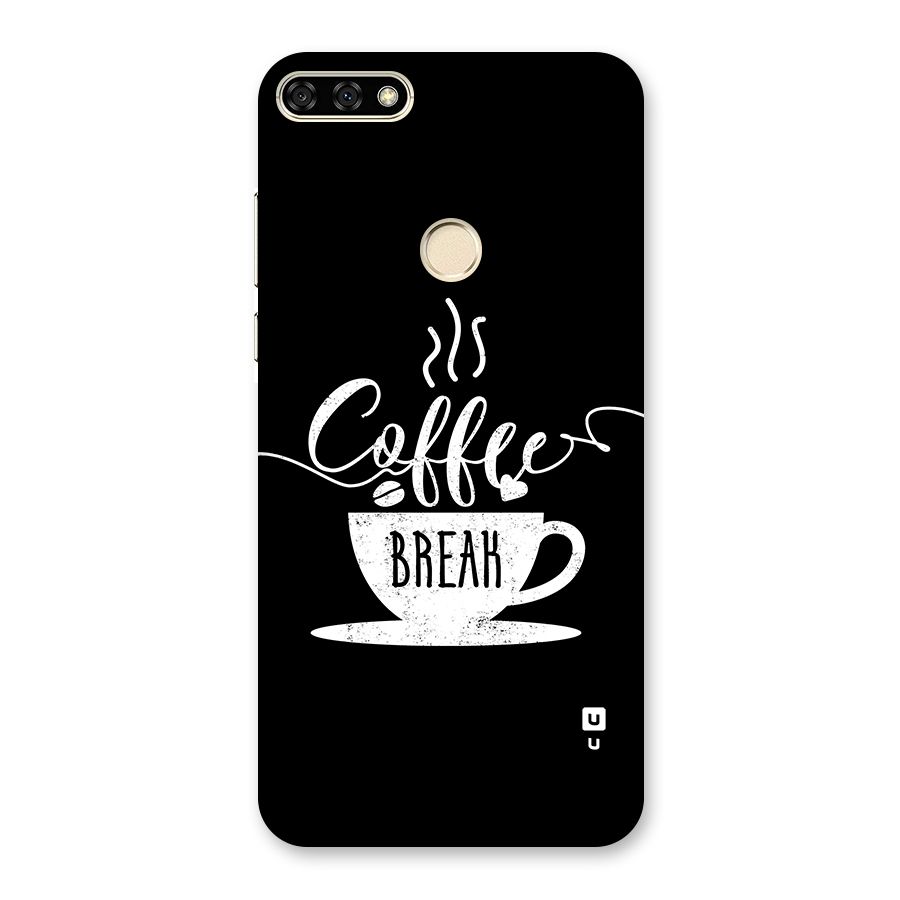Coffee Break Back Case for Honor 7A