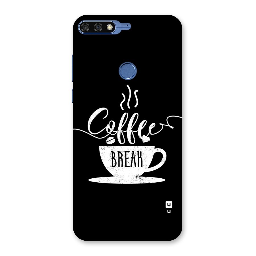Coffee Break Back Case for Honor 7C