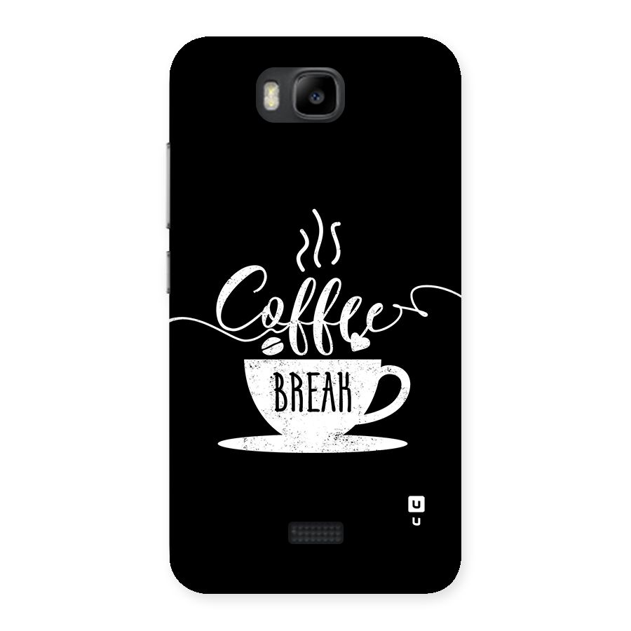 Coffee Break Back Case for Honor Bee