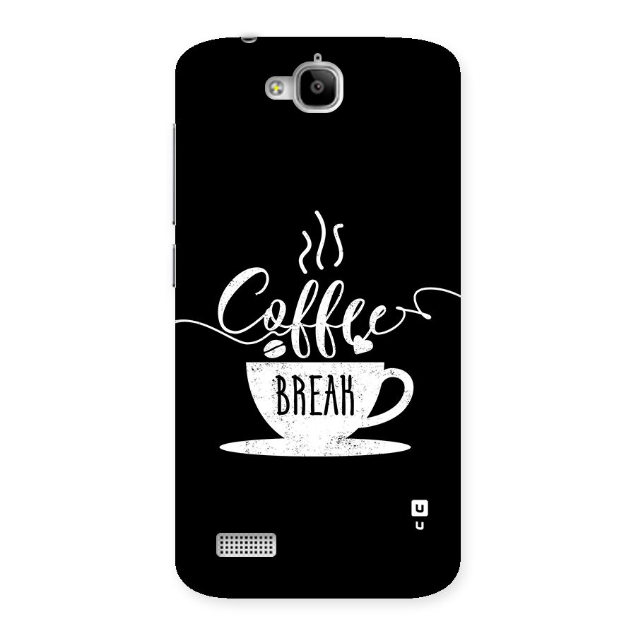 Coffee Break Back Case for Honor Holly