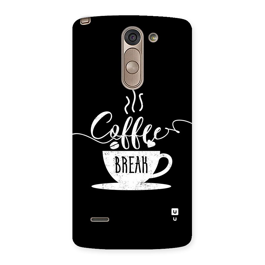 Coffee Break Back Case for LG G3 Stylus