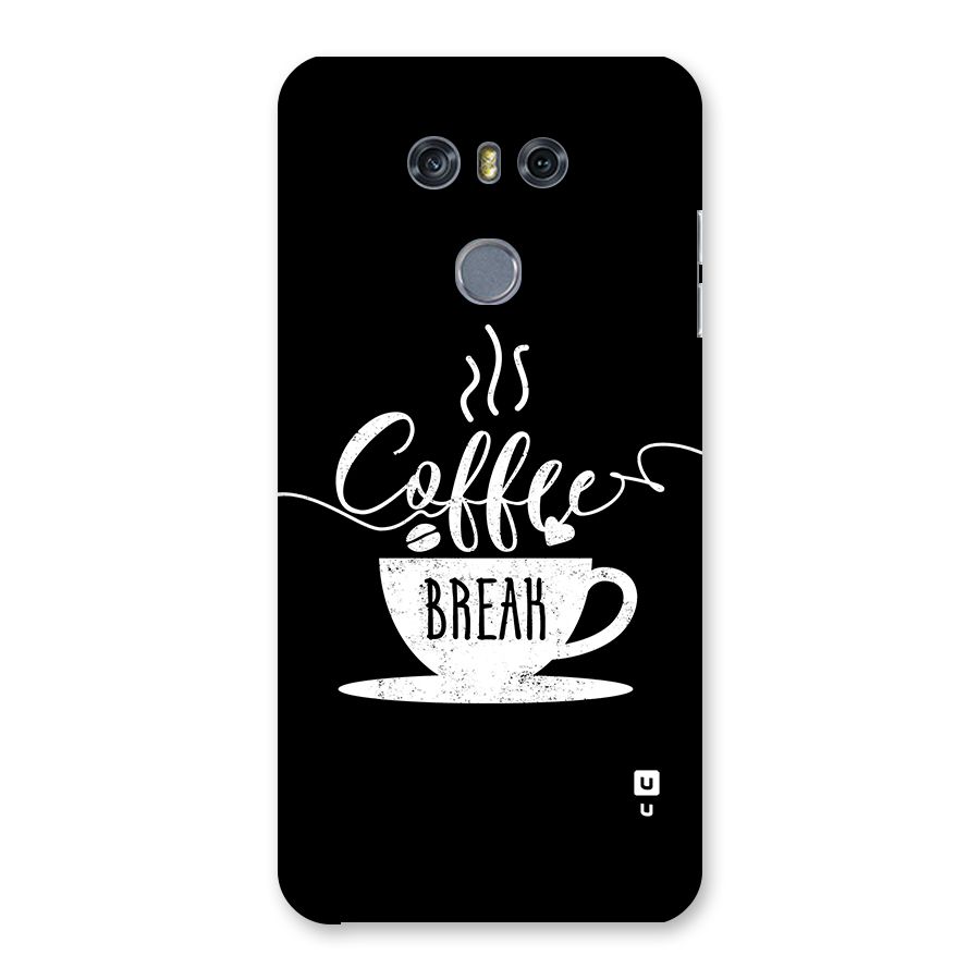 Coffee Break Back Case for LG G6