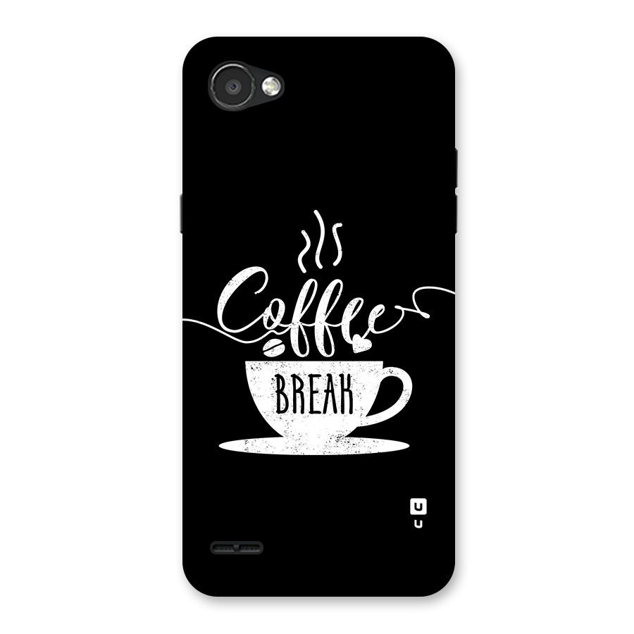 Coffee Break Back Case for LG Q6