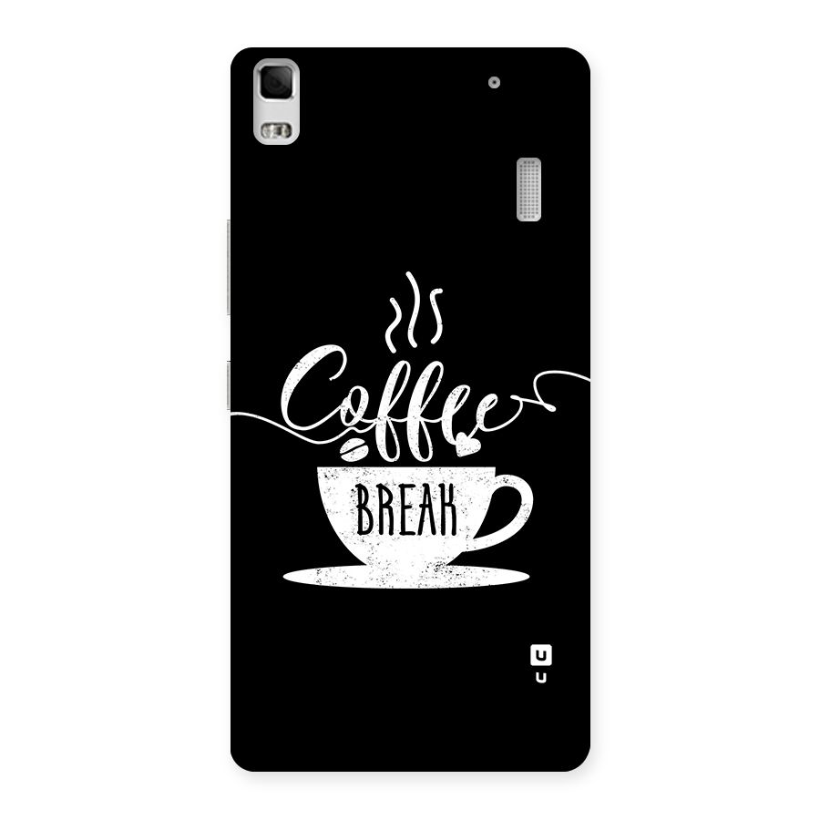 Coffee Break Back Case for Lenovo K3 Note