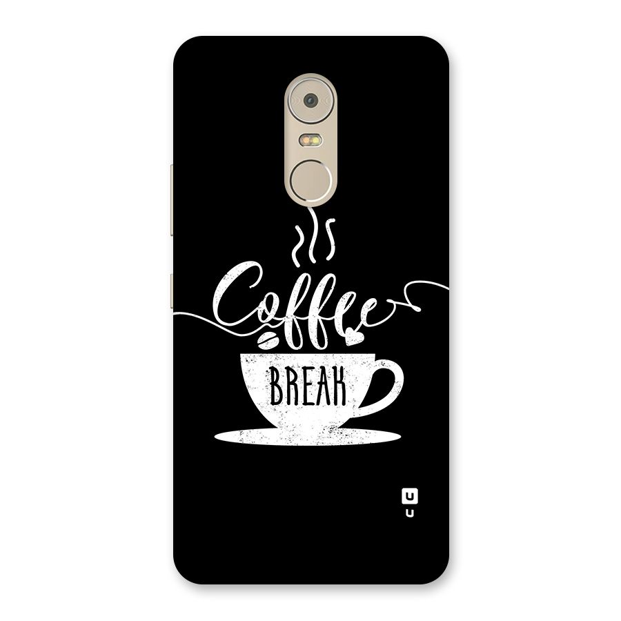 Coffee Break Back Case for Lenovo K6 Note