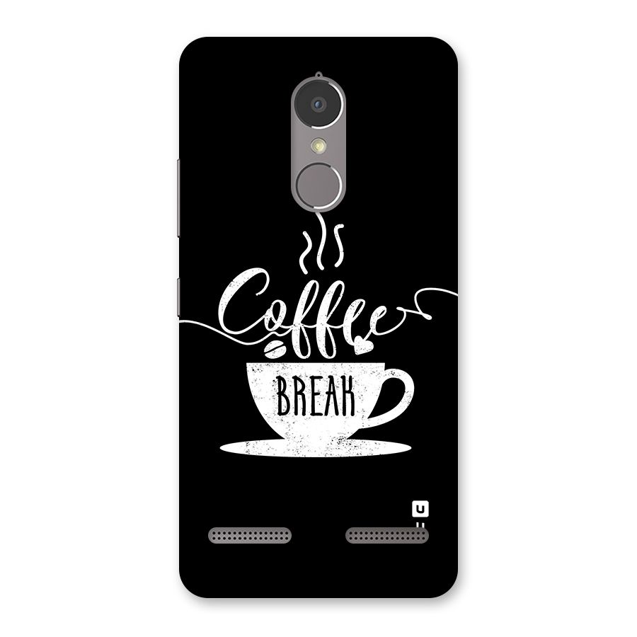 Coffee Break Back Case for Lenovo K6 Power