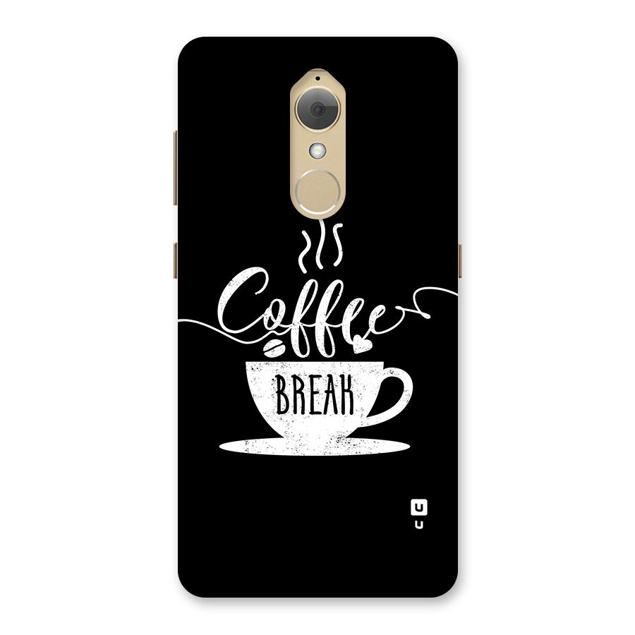 Coffee Break Back Case for Lenovo K8