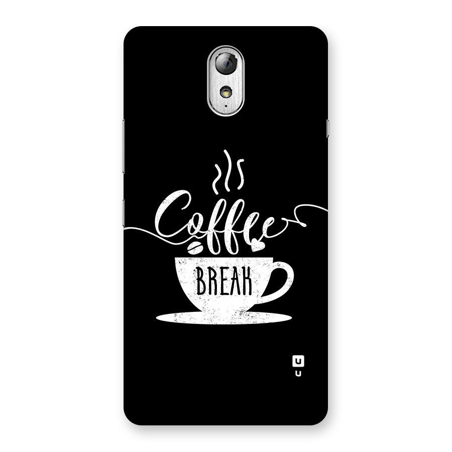 Coffee Break Back Case for Lenovo Vibe P1M